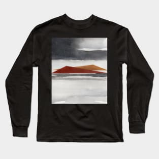 Abstract Watercolor Landscape 3 Long Sleeve T-Shirt